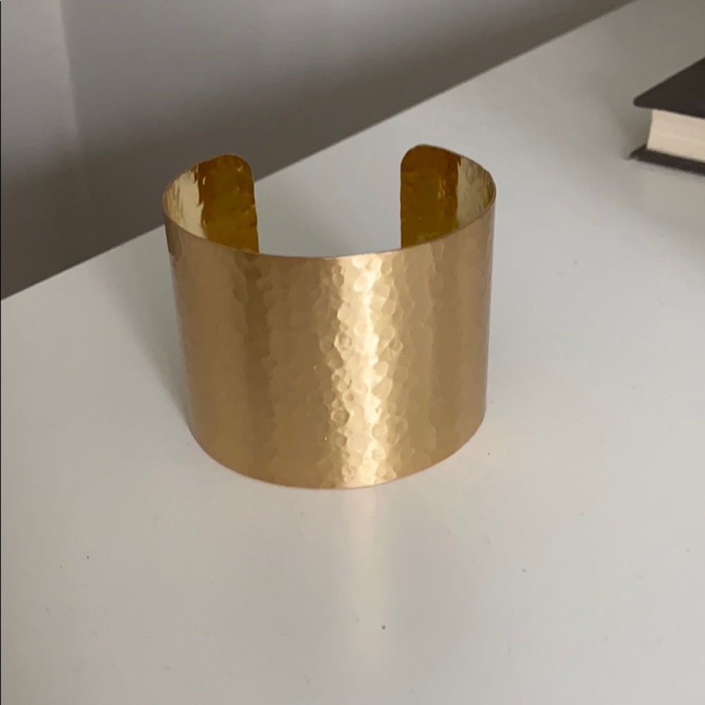 CJLA Gold cuff bracelet